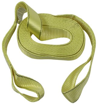 One Ply Eye & Eye Flat Lifting Strap-One Ply Eye & Eye Flat Synthetic Sling