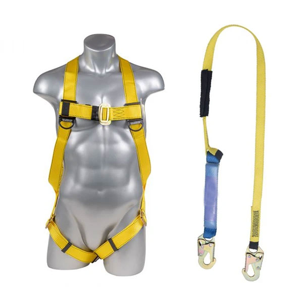 Safety Harness Single Leg Lanyards-Fall Arrest Single Leg Shock Absorbing Lanyards