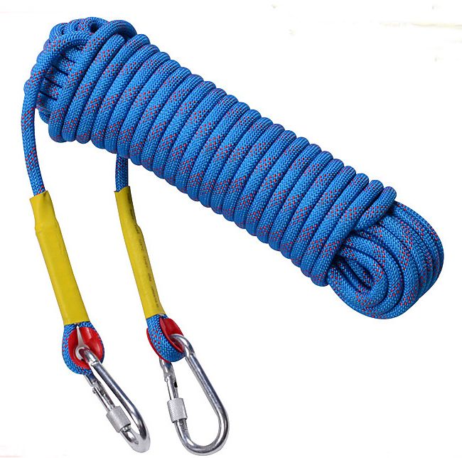 Safety Rope Lifeline With Shock Absober And Rope Grab