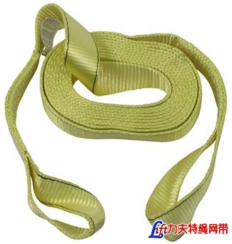 One Ply Eye & Eye Flat Lifting Strap-One Ply Eye & Eye Flat Web Sling