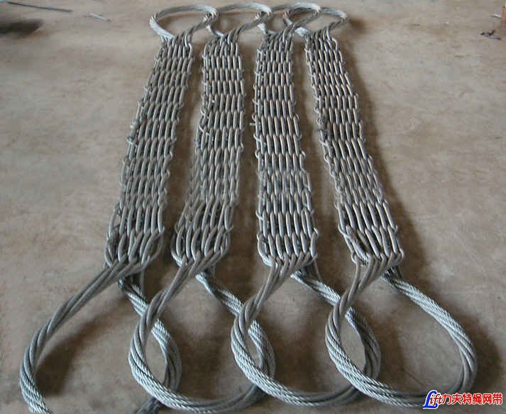 Braided wire rope sling