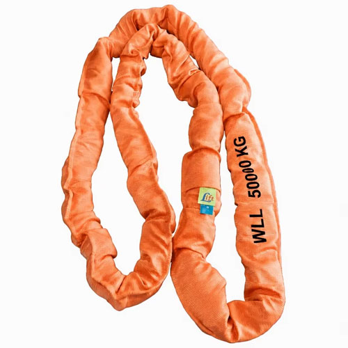 50tons heavy heavy duty polyester soft round sling