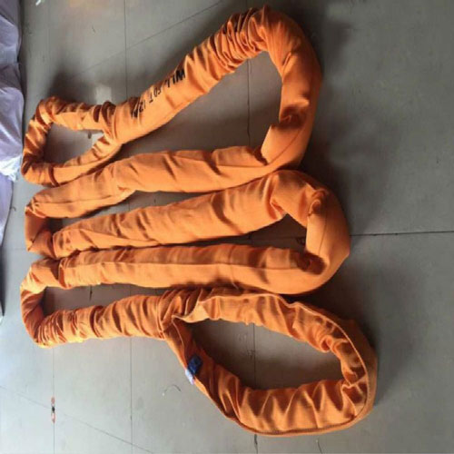 50ton heavy heavy duty polyester soft round sling