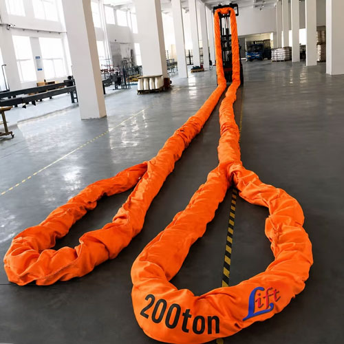 WLL 150T Polyester Round Slings