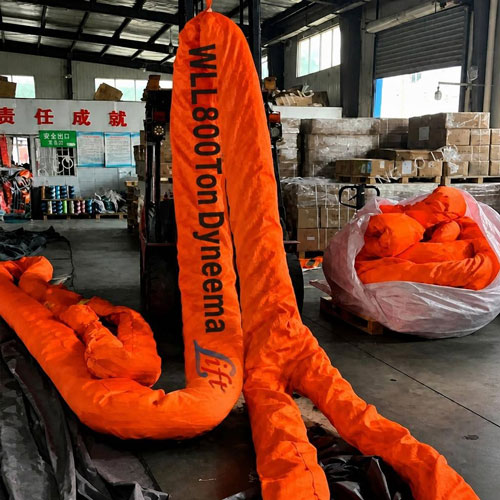 WLL 800T Polyester Round Slings