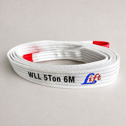 Crane White Lifting Sling Belt Crane White Lifting Sling Belt